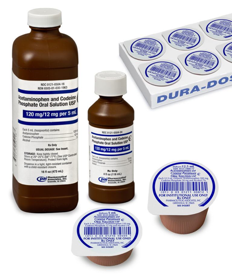 ACETAMINOPHEN & CODEINE PHOSPHATE ORAL SOLUTION USP PAI